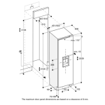 Gaggenau RF 463 300 299公升 嵌入式單門雪櫃 (含飲水機)
